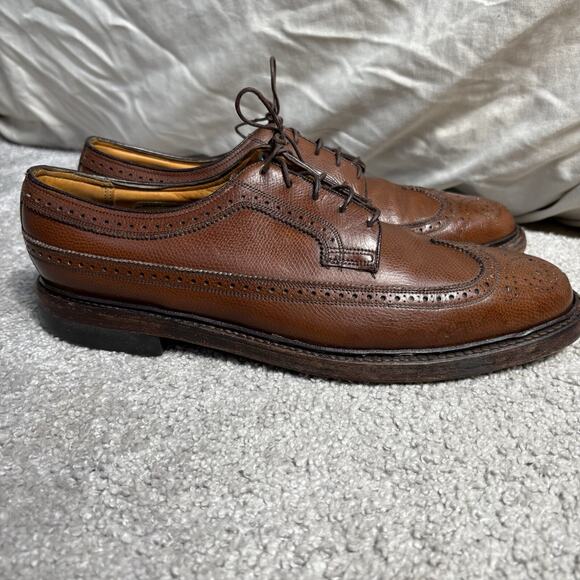 Florsheim Men\'s Royal Imperial Brogue Wingtips 97625 Size 10.5 B Brown Leather main image 13